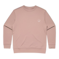 Womens Embroidered Crew