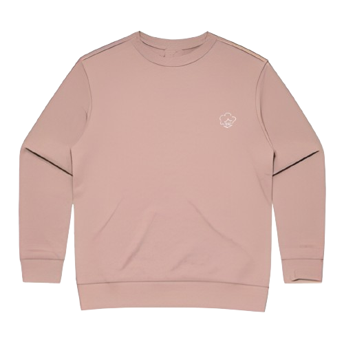 Womens Embroidered Crew