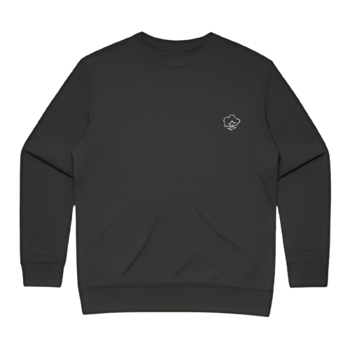 Womens Embroidered Crew