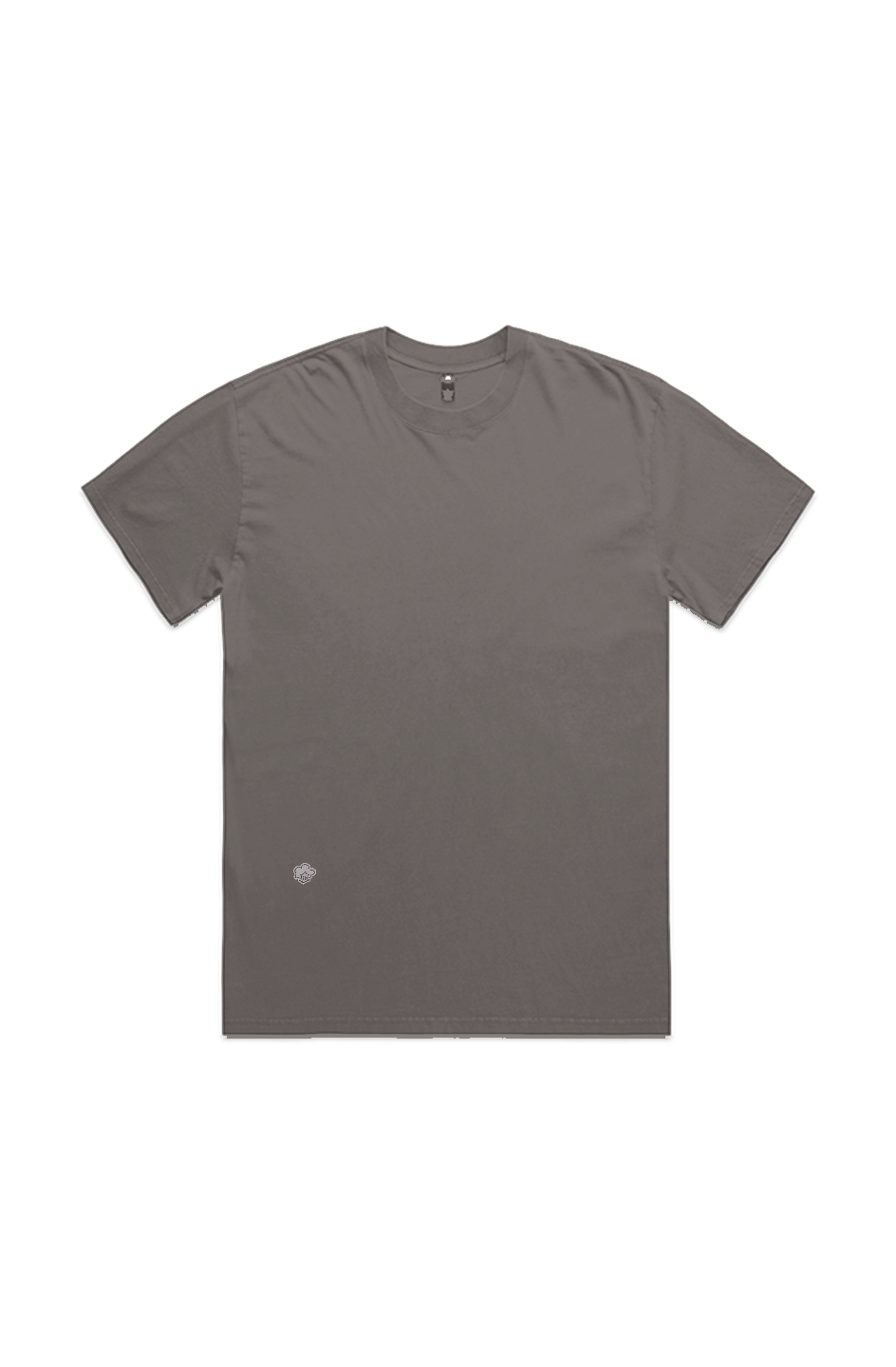 HEAVY FADED TEE Silver & Black