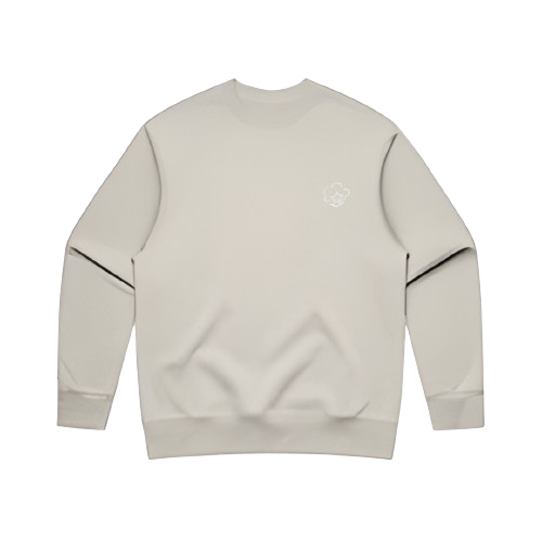 MENS HEAVY CREW Embroidered