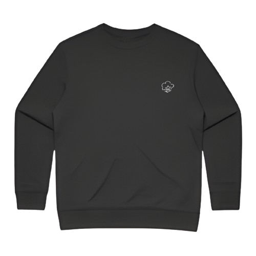 MENS HEAVY CREW Embroidered