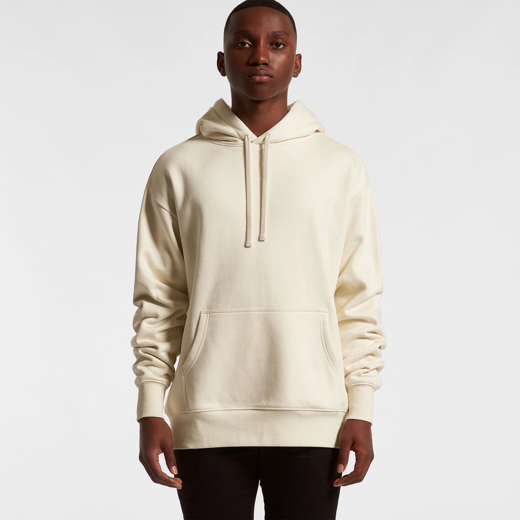 MENS HEAVY HOOD- Silver & Black